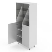 Двухсекционный шкаф для приборов НВ-800 ШПр-C (800×460×1820)