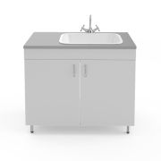 Стол-мойка НВ-1000 МОП-Б без сушилки (1000×600×850)