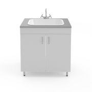 Стол-мойка НВ-800 МОП-Б без сушилки (800×600×850)