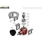 Крепление редуктора S-SF Mecmar